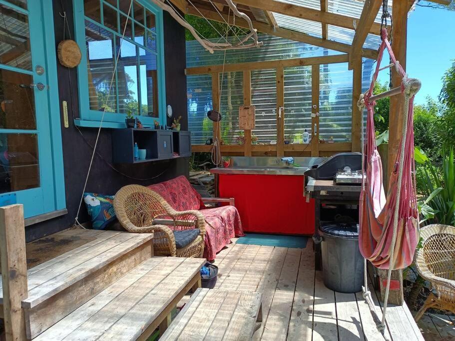 Gumboot Paradise Eco Stay Barrytown Exteriör bild