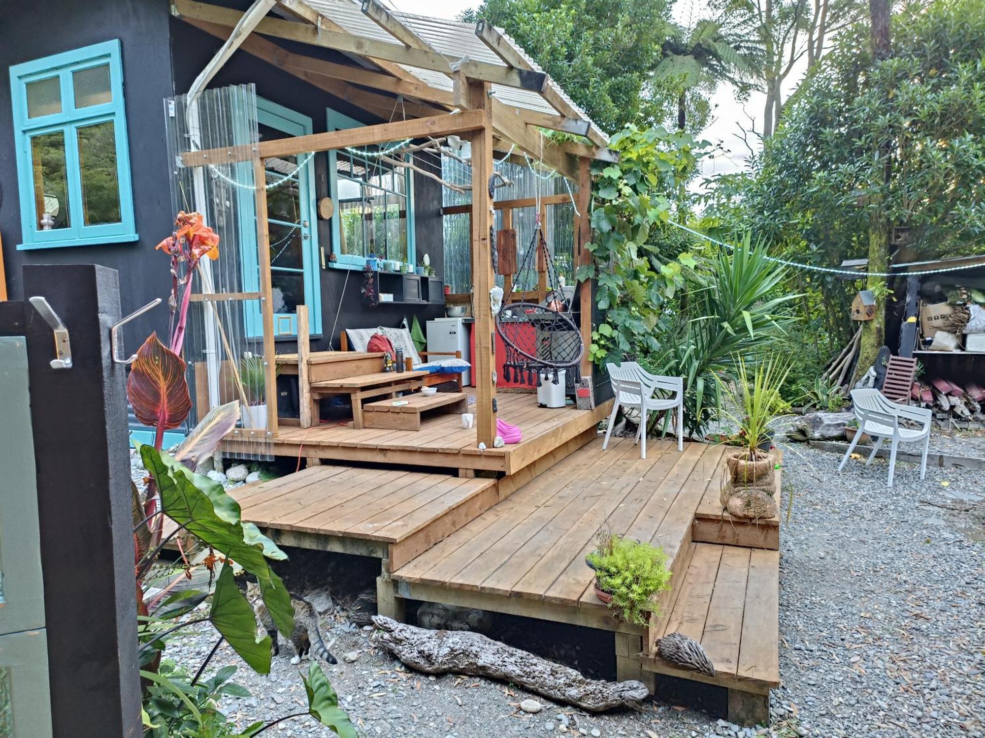 Gumboot Paradise Eco Stay Barrytown Exteriör bild